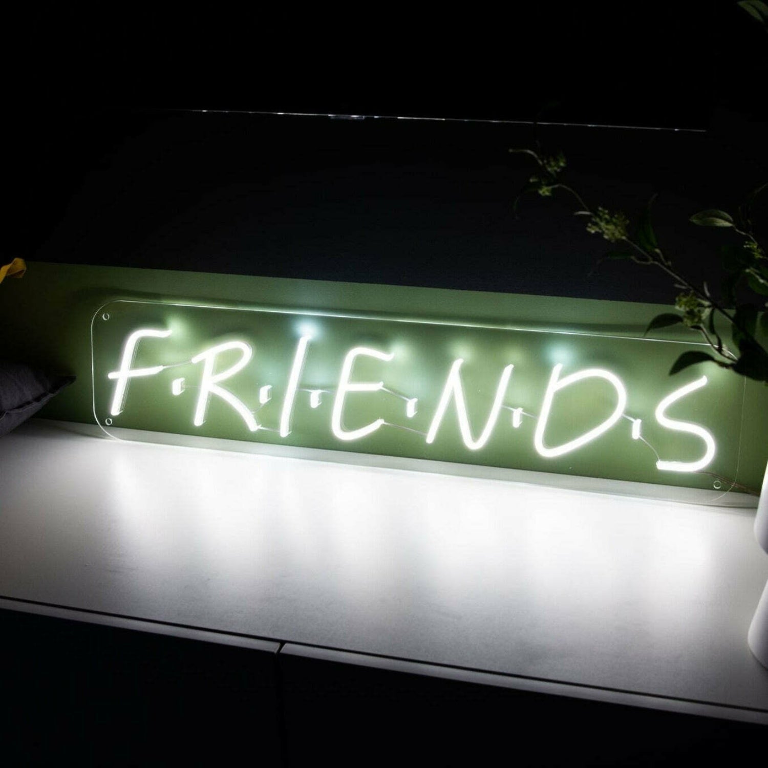 Friends Led Neon Sign Celebrating Friendship And Togetherness - Shineneon