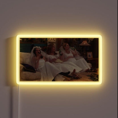 Friends Wedding Dress Rgb Led Neon Sign - Shineneon