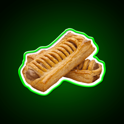 Frikandelbroodje Snack Food Led Neon Sign Rgb Color - Shineneon