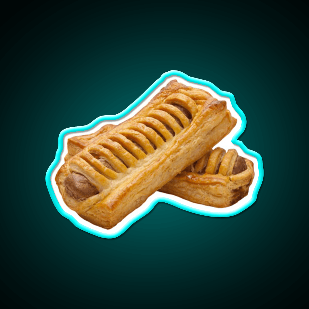 Frikandelbroodje Snack Food Led Neon Sign Rgb Color - Shineneon