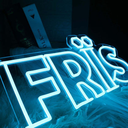 Fris Blue Led Neon Sign - Shineneon