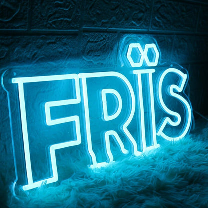 Fris Blue Led Neon Sign - Shineneon