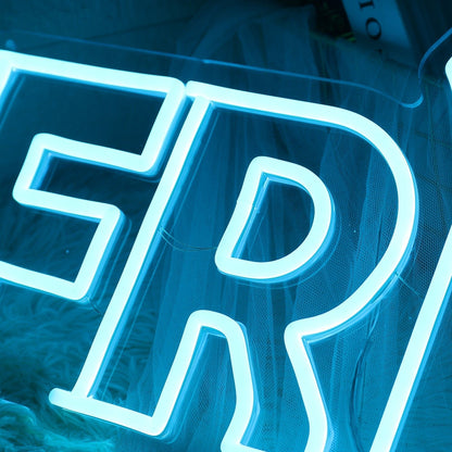 Fris Blue Led Neon Sign - Shineneon