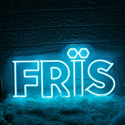 Fris Blue Led Neon Sign - Shineneon