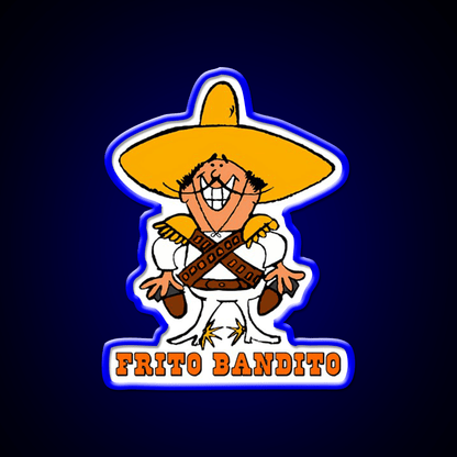 Frito Bandito Snack Food Led Neon Sign Rgb Color - Shineneon