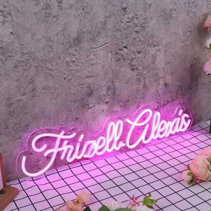 Frizell Glexis Pink Led Neon Sign - Shineneon