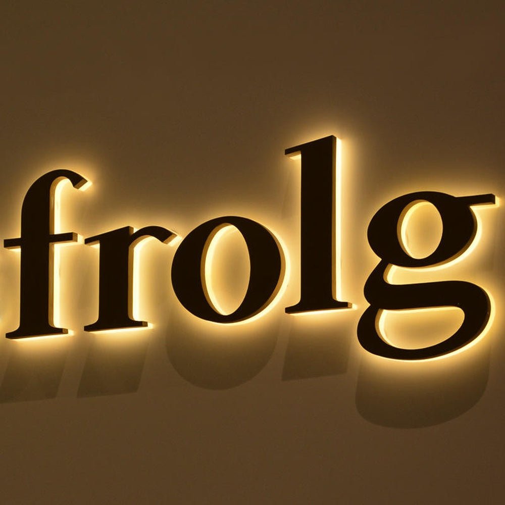 Frolg 3D Backlit Channel Letters Led Light Sign - Shineneon