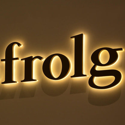 Frolg 3D Backlit Channel Letters Led Light Sign - Shineneon