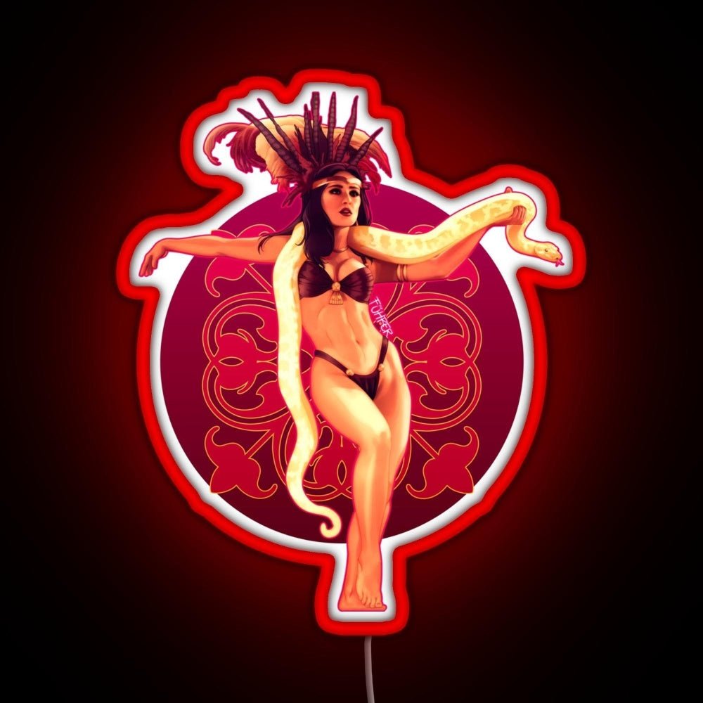 From Dusk Till Dawn Rgb Led Neon Sign Pop Wall Art - Shineneon