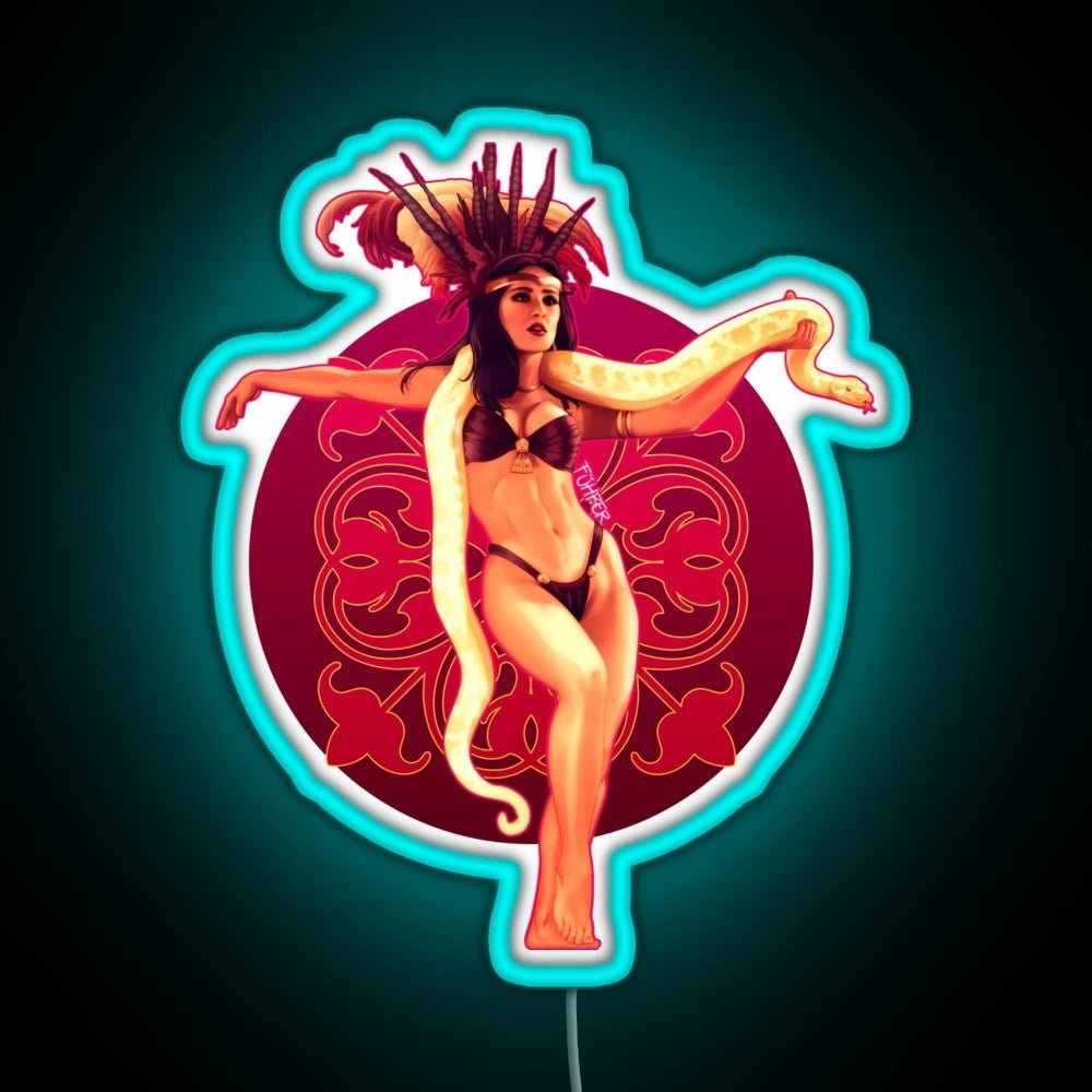 From Dusk Till Dawn Rgb Led Neon Sign Pop Wall Art - Shineneon