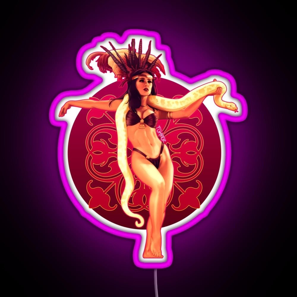 From Dusk Till Dawn Rgb Led Neon Sign Pop Wall Art - Shineneon