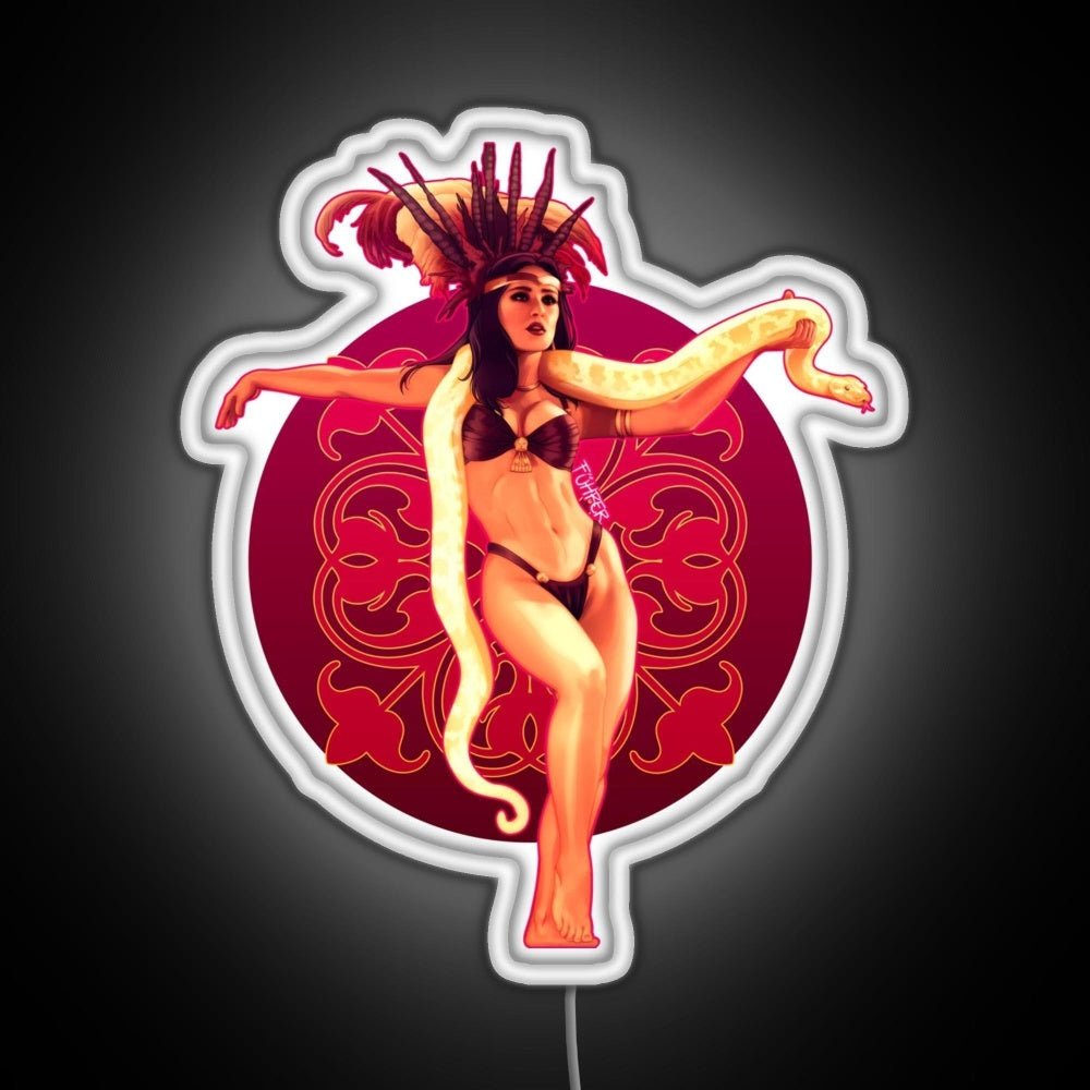 From Dusk Till Dawn Rgb Led Neon Sign Pop Wall Art - Shineneon