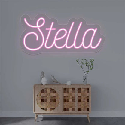 From Storefronts To Weddings With Stella Name Led Neon Sign - Shineneon