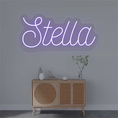 From Storefronts To Weddings With Stella Name Led Neon Sign - Shineneon
