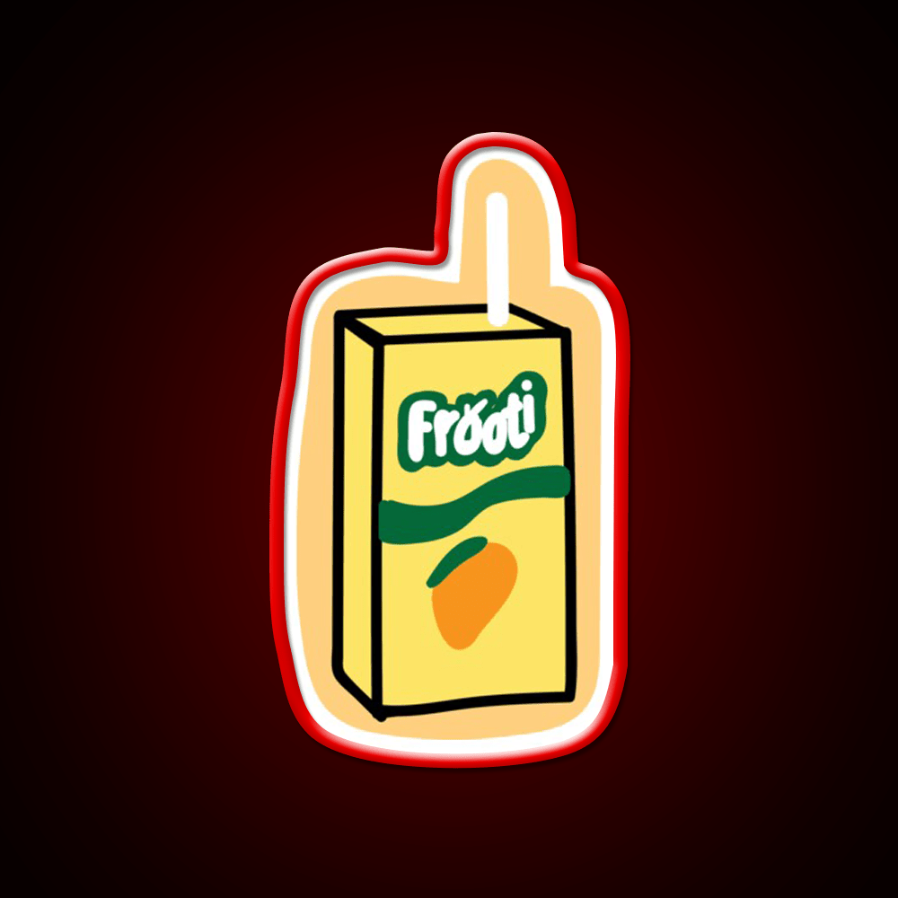 Frooti Juice Snack Food Led Neon Sign Rgb Color - Shineneon