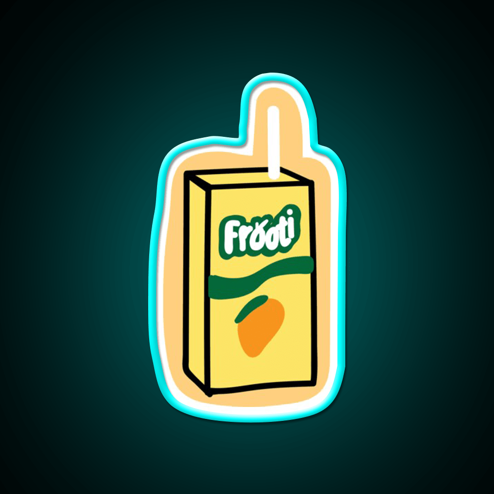 Frooti Juice Snack Food Led Neon Sign Rgb Color - Shineneon