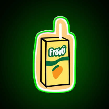 Frooti Juice Snack Food Led Neon Sign Rgb Color - Shineneon