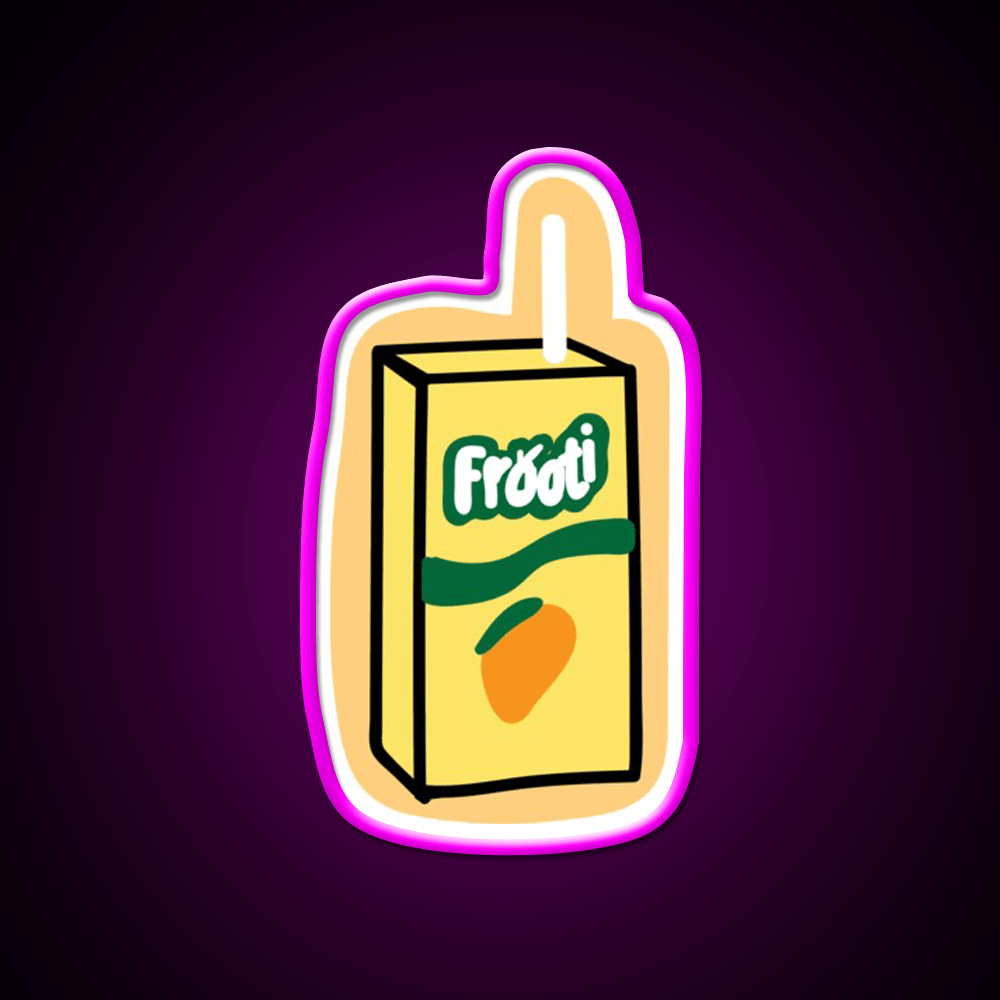 Frooti Juice Snack Food Led Neon Sign Rgb Color - Shineneon