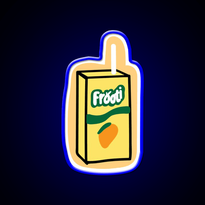 Frooti Juice Snack Food Led Neon Sign Rgb Color - Shineneon