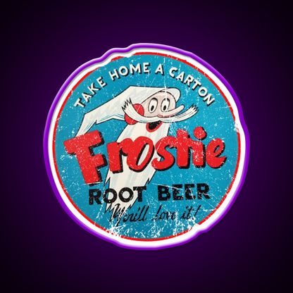 Frostie Root Beer Bar Decor Led Neon Sign Rgb Color - LED neon sign view 9