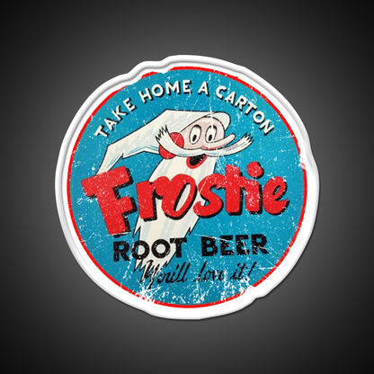 Frostie Root Beer Bar Decor Led Neon Sign Rgb Color - LED neon sign view 11