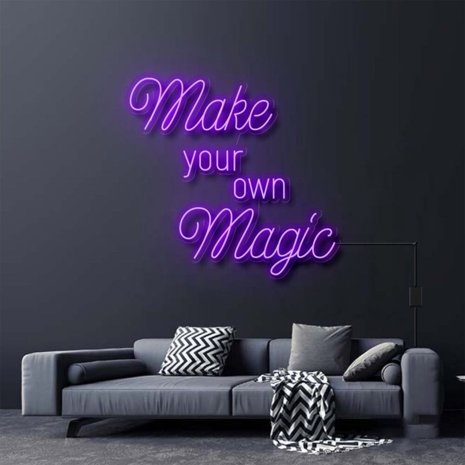 Frozen Make Your Own Magic Led Neon Sign - Shineneon