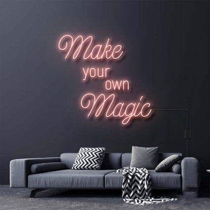 Frozen Make Your Own Magic Led Neon Sign - Shineneon