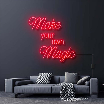 Frozen Make Your Own Magic Led Neon Sign - Shineneon