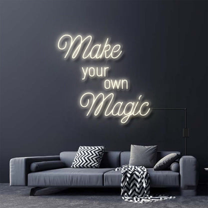 Frozen Make Your Own Magic Led Neon Sign - Shineneon