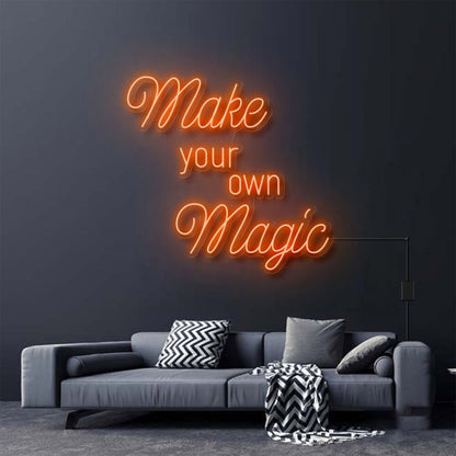 Frozen Make Your Own Magic Led Neon Sign - Shineneon