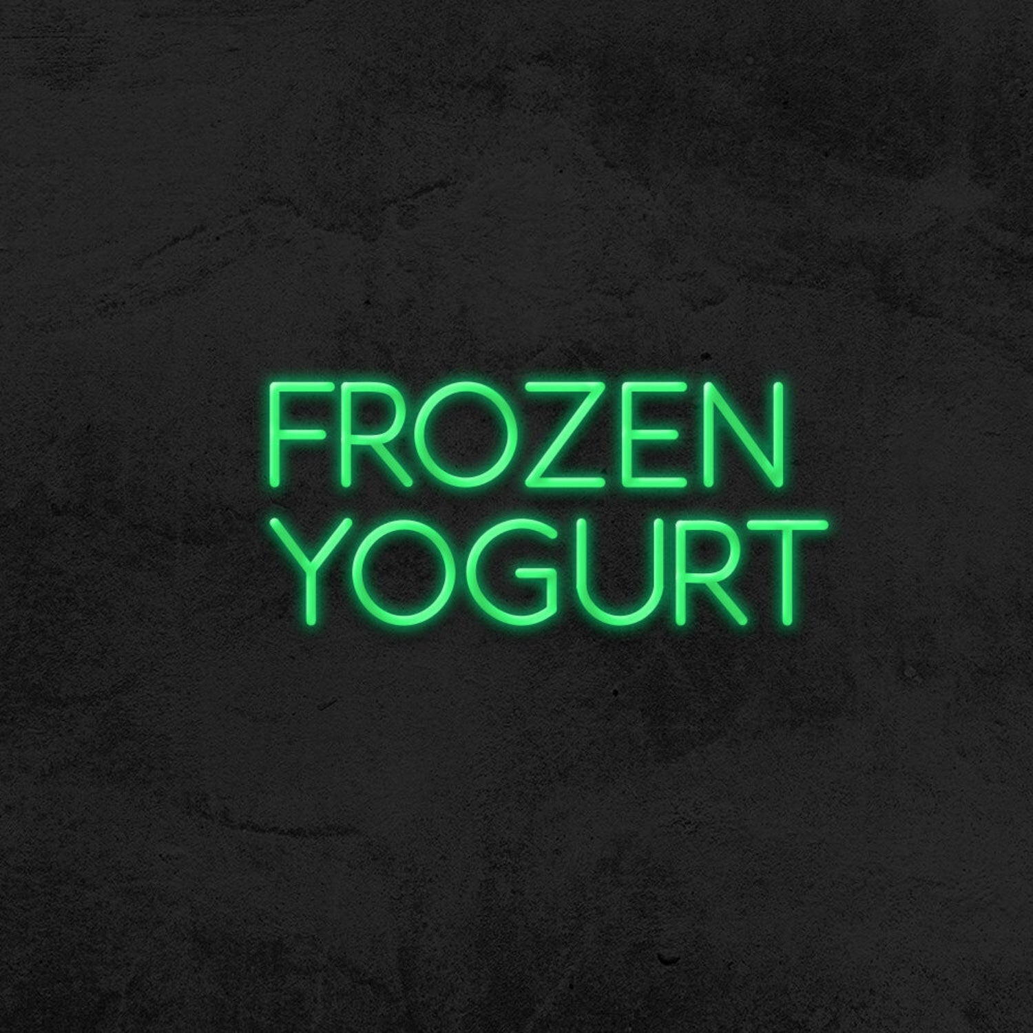 Frozen Yogurt Led Neon Sign | Shineneon