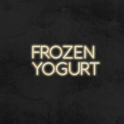 Frozen Yogurt Led Neon Sign | Shineneon
