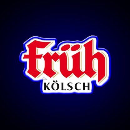 Fruh Kolsch Beer Logo Classic Beer Bar Decor Led Neon Sign Rgb Color - LED neon sign view 5