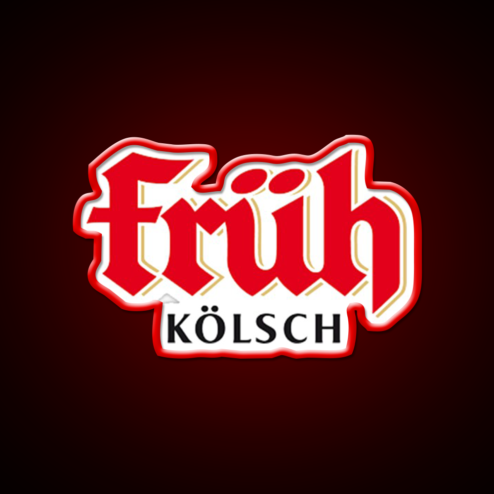 Fruh Kolsch Beer Logo Classic Beer Bar Decor Led Neon Sign Rgb Color - LED neon sign view 10