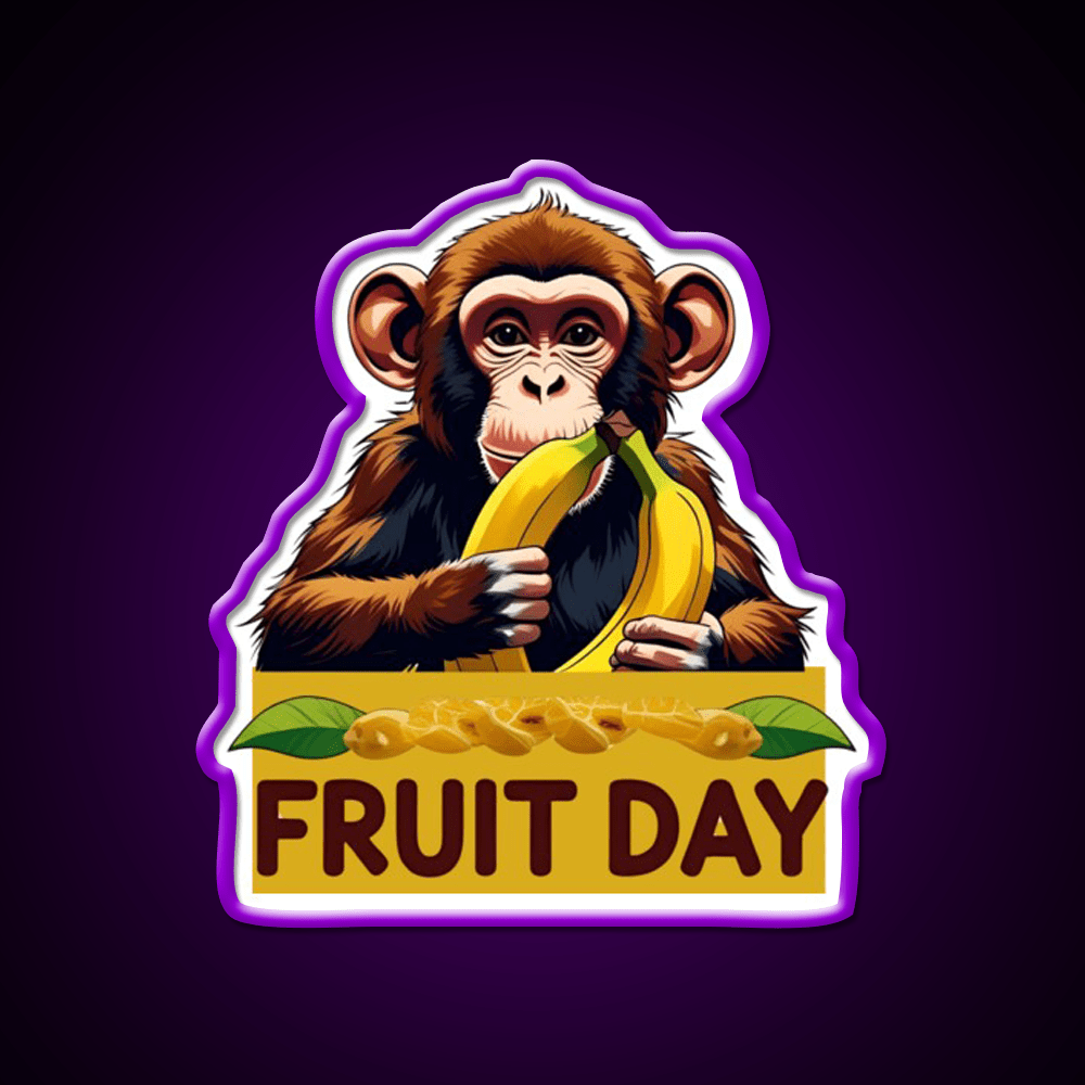 Fruit Day Snack Food Led Neon Sign Rgb Color - Shineneon