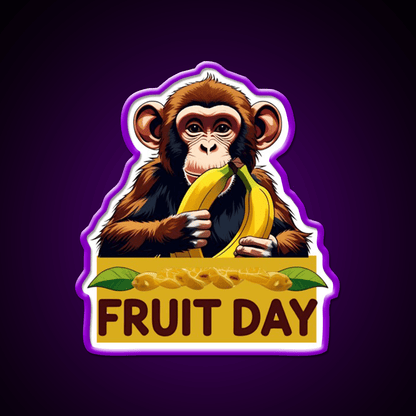 Fruit Day Snack Food Led Neon Sign Rgb Color - Shineneon