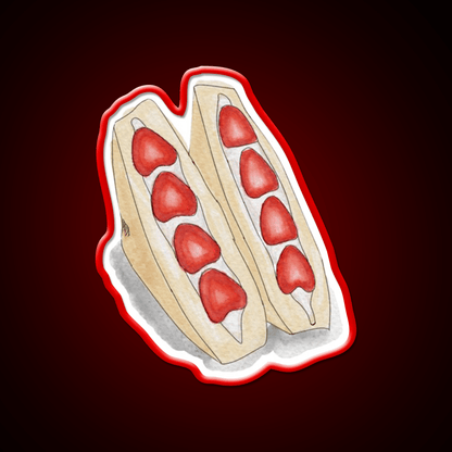Fruit Sandwich Snack Food Led Neon Sign Rgb Color - Shineneon