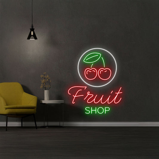 Fruit Shop Neon Sign