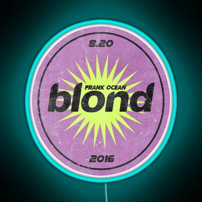 Fruit Sticker Blond Rgb Neon Sign - Shineneon