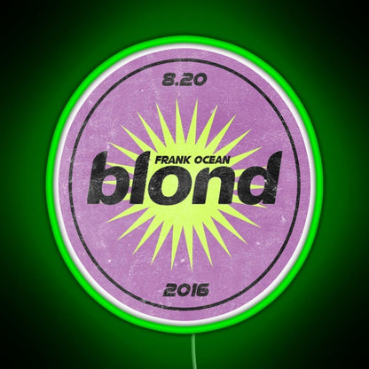 Fruit Sticker Blond Rgb Neon Sign - Shineneon