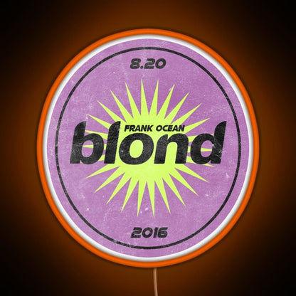 Fruit Sticker Blond Rgb Neon Sign - Shineneon
