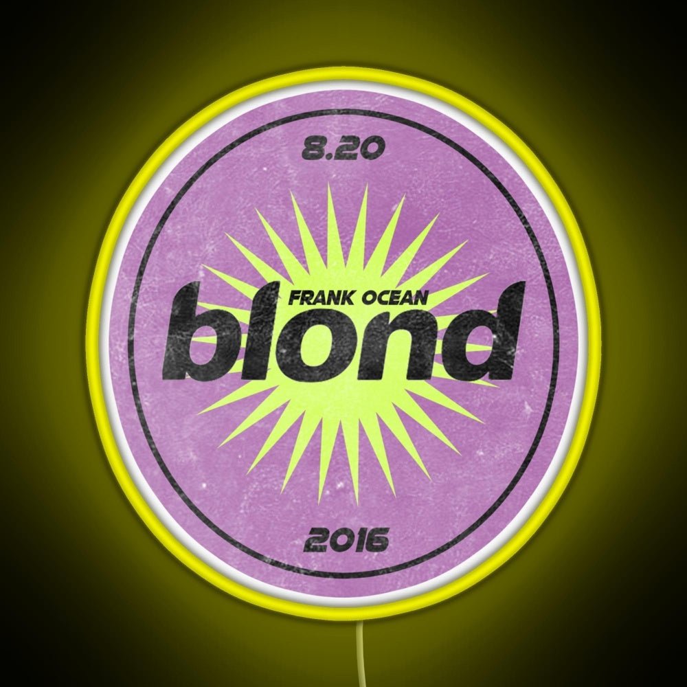 Fruit Sticker Blond Rgb Neon Sign - Shineneon