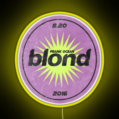Fruit Sticker Blond Rgb Neon Sign - Shineneon