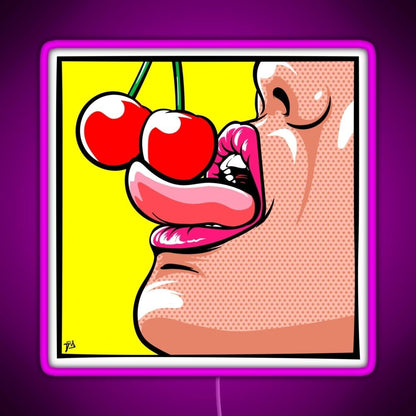 Fruits Iii Rgb Led Neon Sign Pop Wall Art - Shineneon