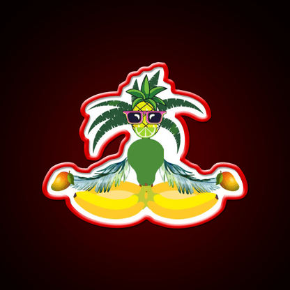Fruity Meditation Yoga Led Neon Sign For Wellness Space Rgb Color - Shineneon