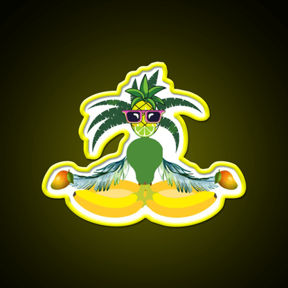 Fruity Meditation Yoga Led Neon Sign For Wellness Space Rgb Color - Shineneon