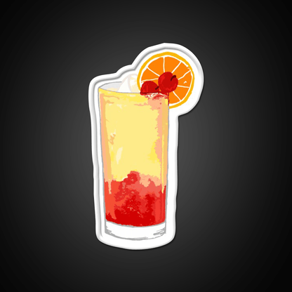 Fruity Tequila Sunrise Party Drink Tequila Led Neon Sign Rgb Color - Shineneon