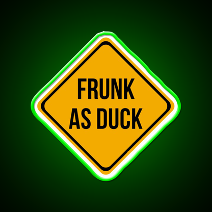 Frunk As Duck Beer Bar Decor Led Neon Sign Rgb Color - LED neon sign view 8