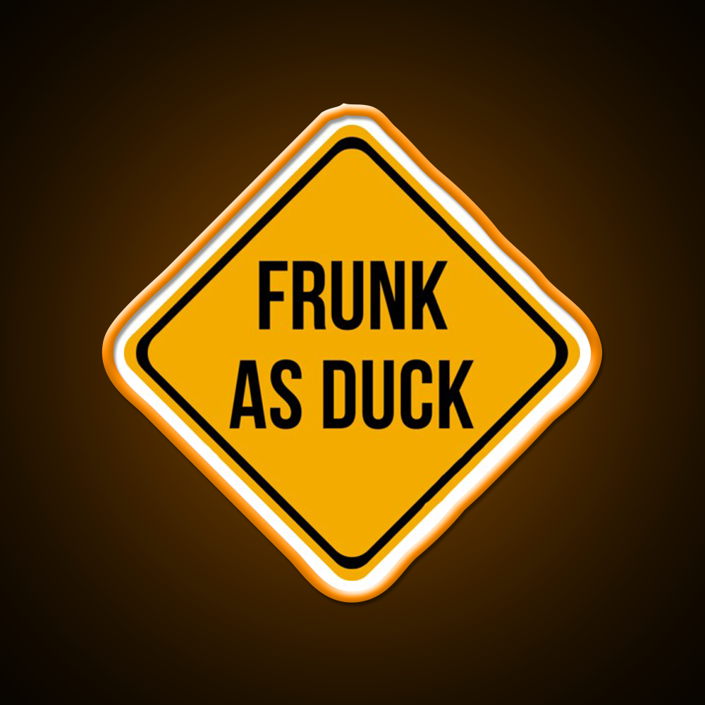 Frunk As Duck Beer Bar Decor Led Neon Sign Rgb Color - LED neon sign view 6