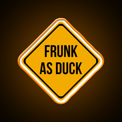 Frunk As Duck Beer Bar Decor Led Neon Sign Rgb Color - LED neon sign view 6